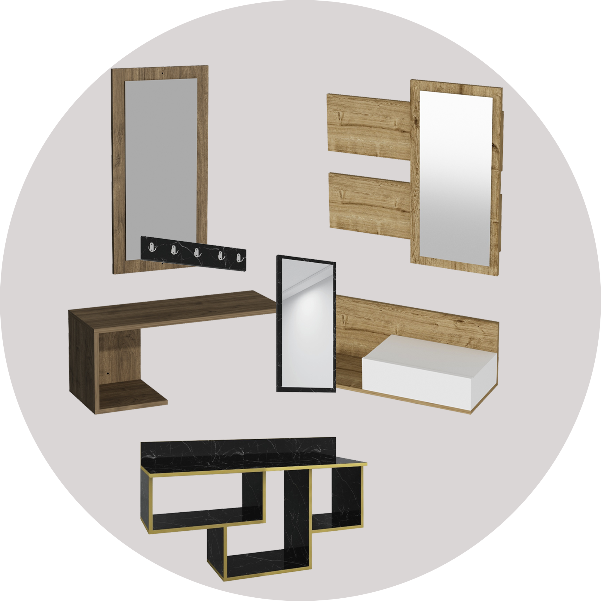 Aparadores con espejo